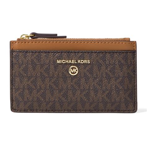 michael kors small wallet women's|michael kors card wallets women's.